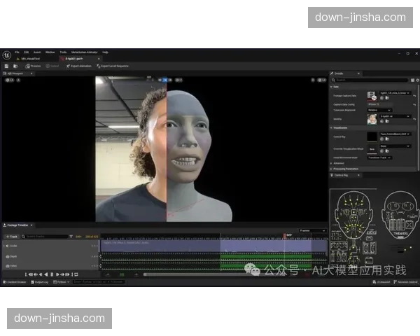 德国足球职业联盟采用全新3D追踪技术，球员移动轨迹被记录为数字骨架模型